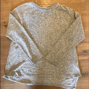 basic gray kids zara top